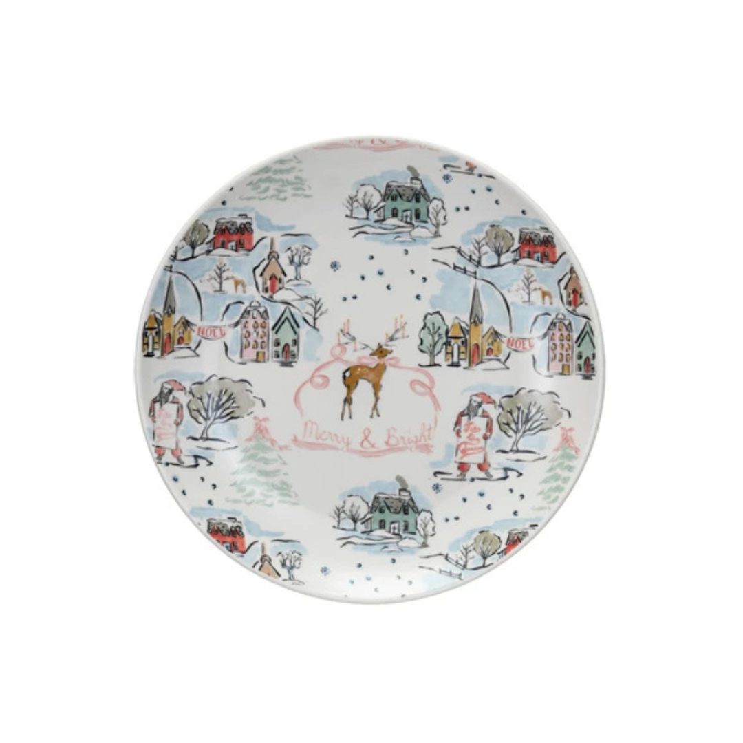 Holiday Pattern 8" Plates