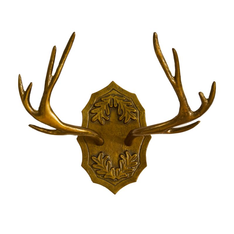 Gold Antler Wall Mount