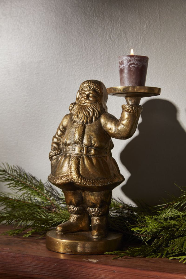 Antique Brass Saint Nick