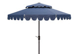 Navy Round Double Top Umbrella
