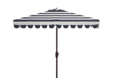Navy Stripe Square Umbrella