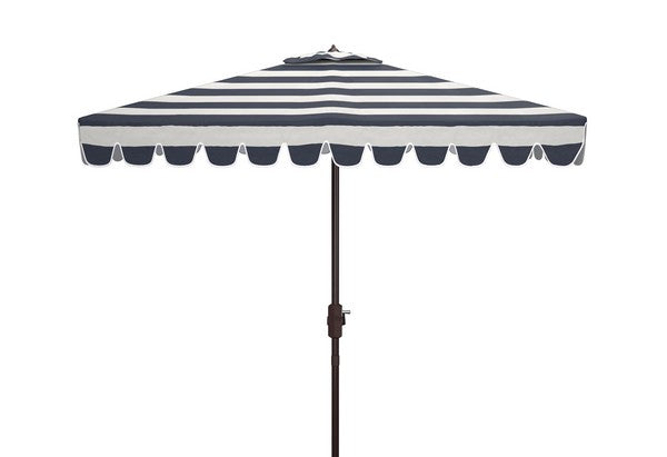 Navy Stripe Square Umbrella