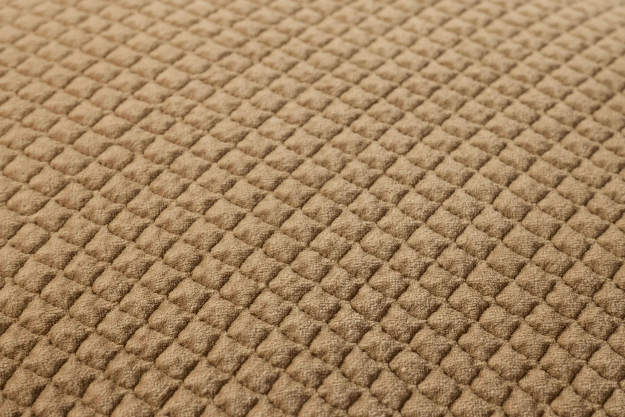 Textured Cotton Velvet Pillow