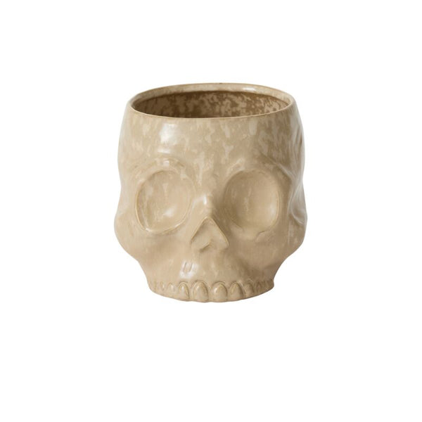 Spooky Skull Pot