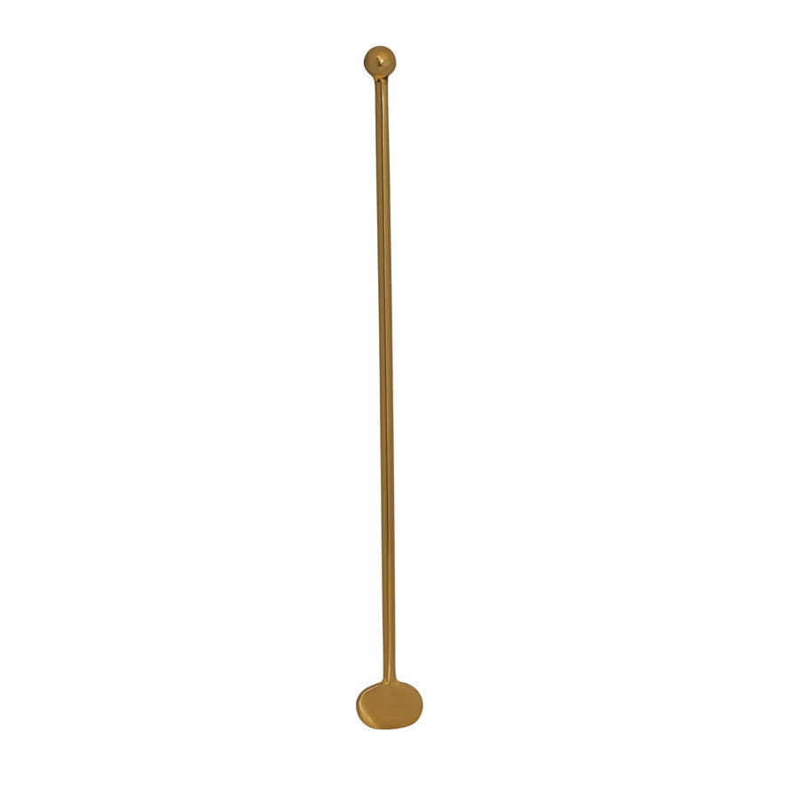 Antique Brass Stainless Steel Cocktail Stirrer