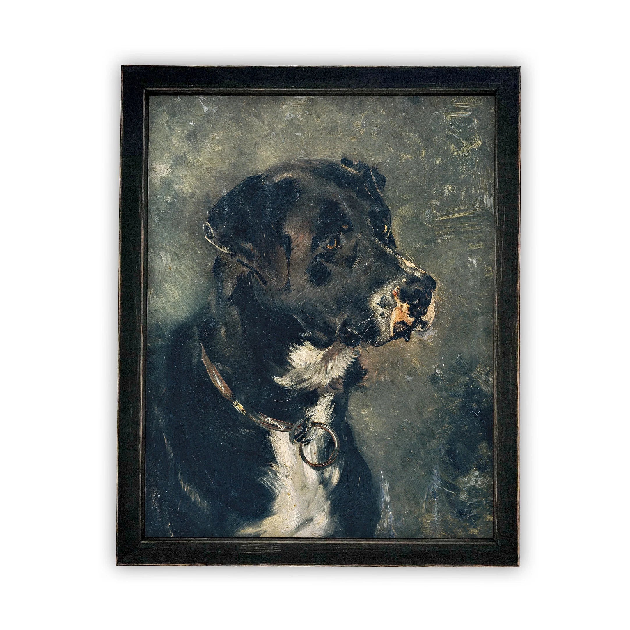 Portrait of a Dog (Black and White)