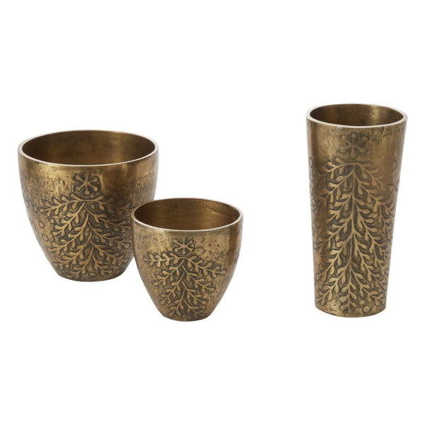 Antique Brass Winter Pots Collection