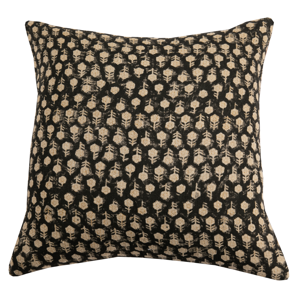 Saffron Floral Pillow