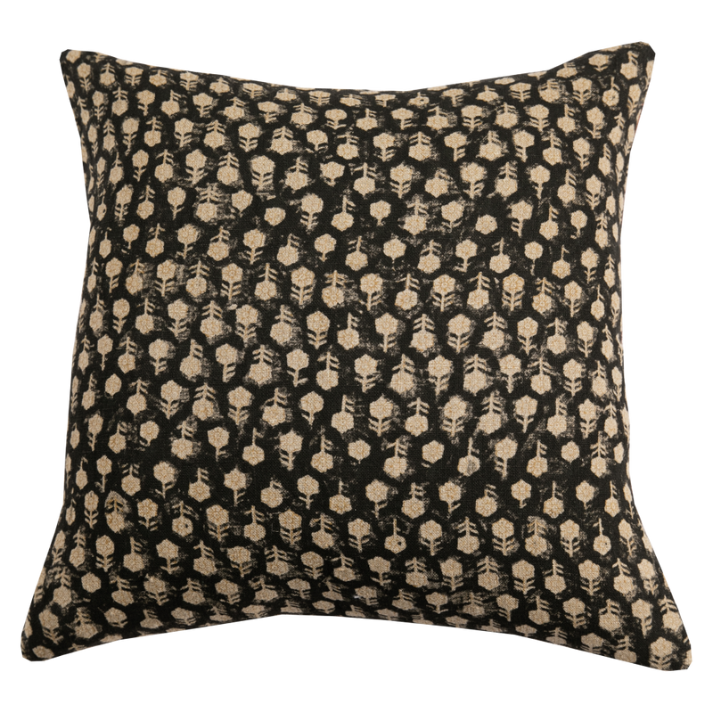 Saffron Floral Pillow