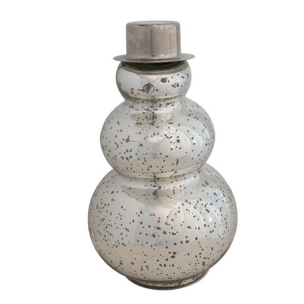 Mercury Glass Snowman