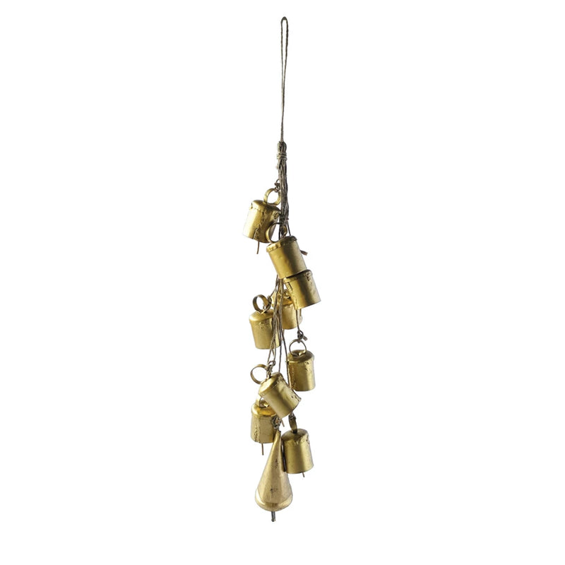 Gold Bells Door Hanger