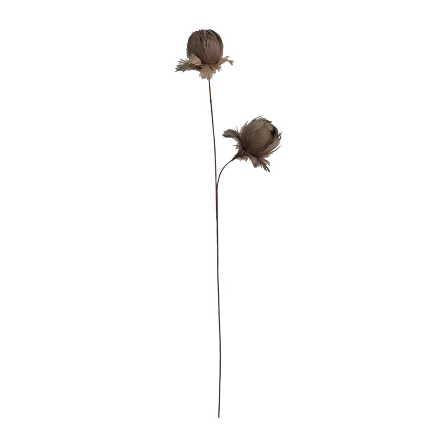 Feather Rose Stem