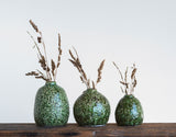 Terracotta Green Vases