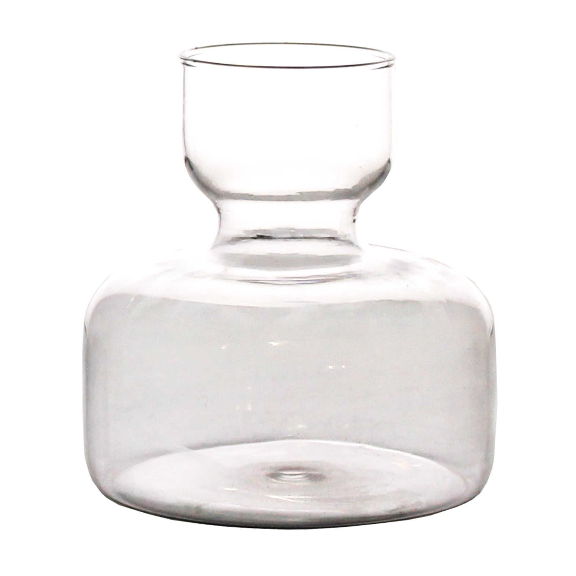 Wide Bloom Bulb vase