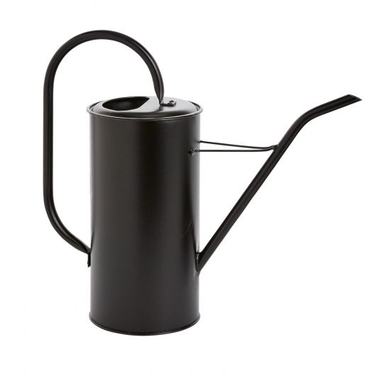 Perfectly Imperfect Tall Black Watering Can