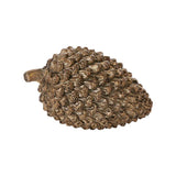 Gold Ceramic Pinecone