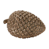 Gold Ceramic Pinecone