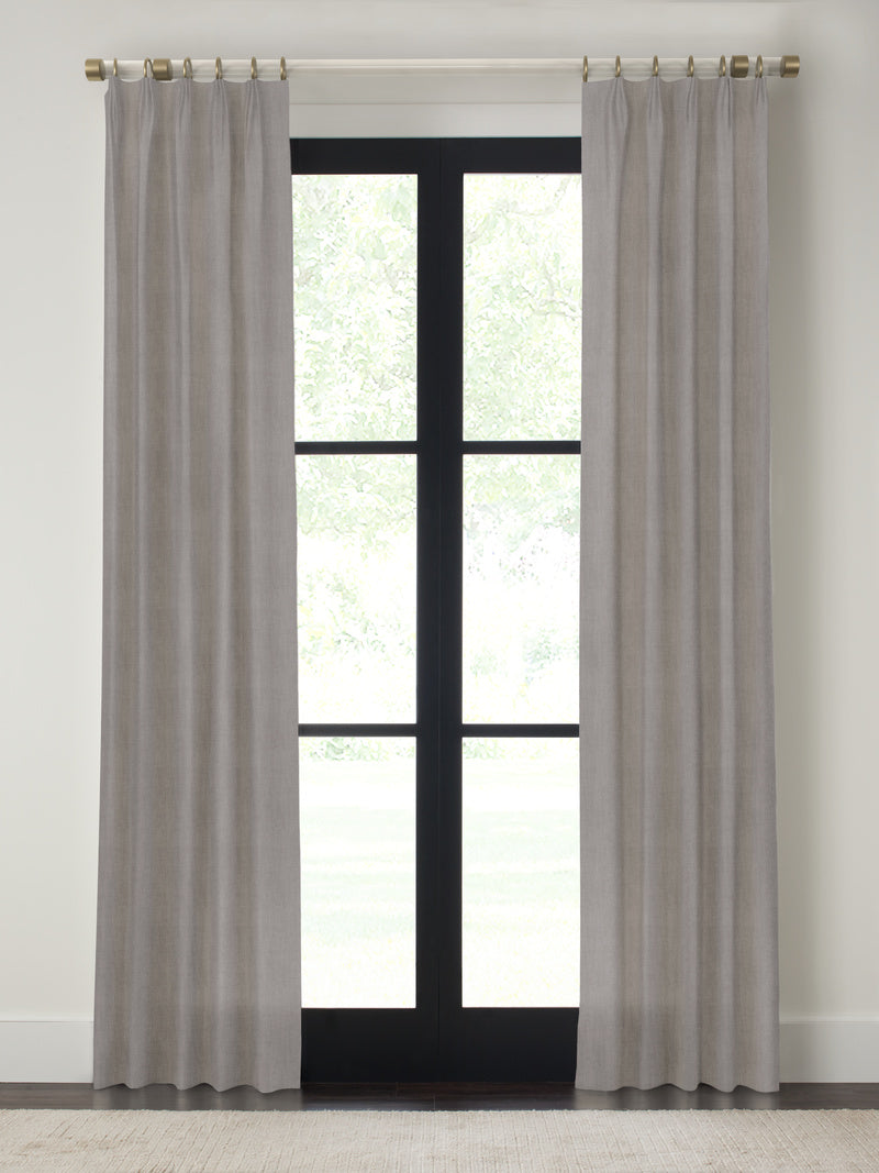 Pewter Euro Pleat Panel