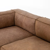 Norris Leather Sectional