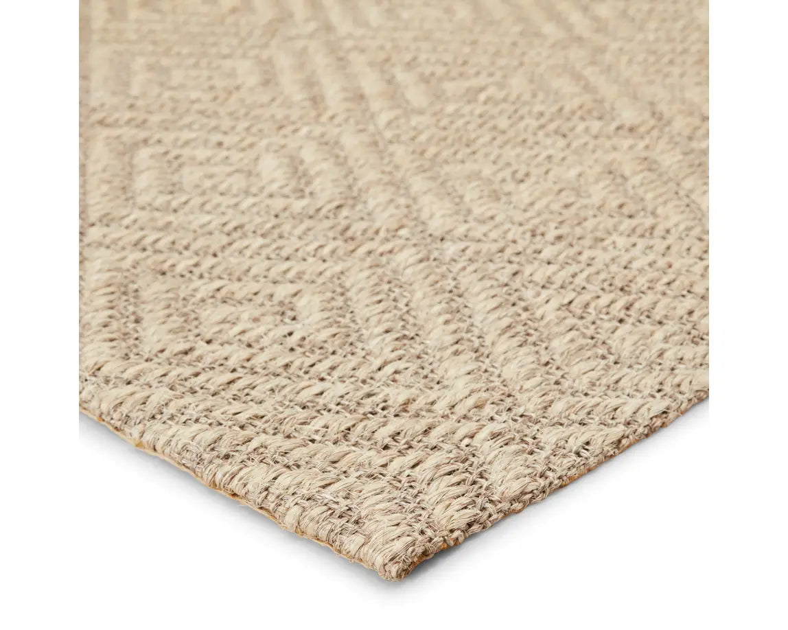 Diamond Lattice Sisal Rug