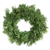 Faux Cedar Wreaths