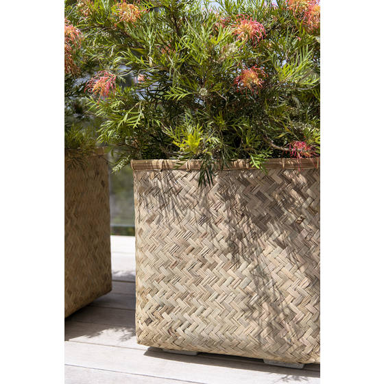 Kian Bamboo Square Planter
