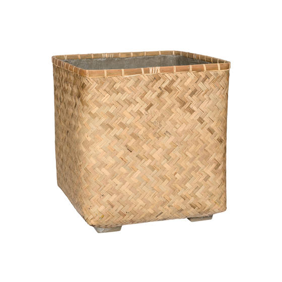 Kian Bamboo Square Planter