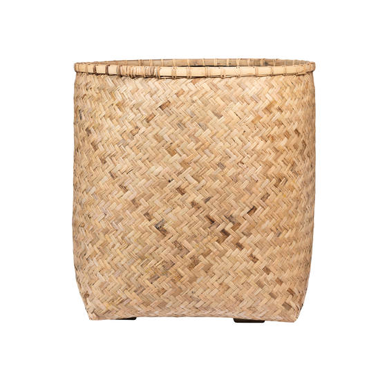 Ziggy Round Bamboo Planter