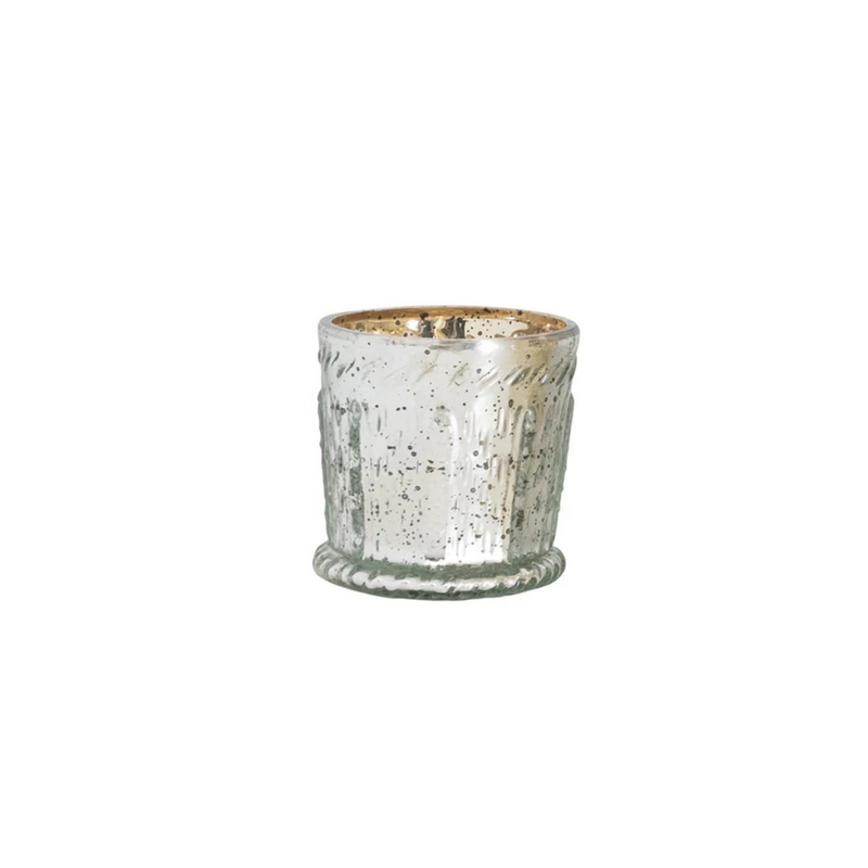 Mercury Glass Votive Holder