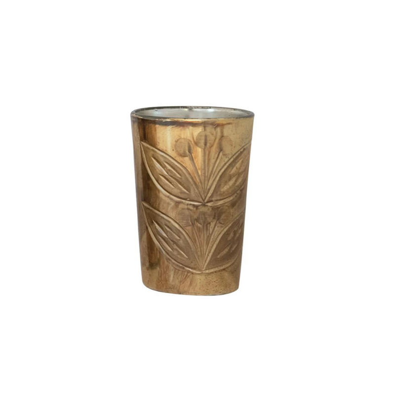 Mercury Glass Votive Holder