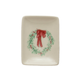 Holiday Stoneware Dish