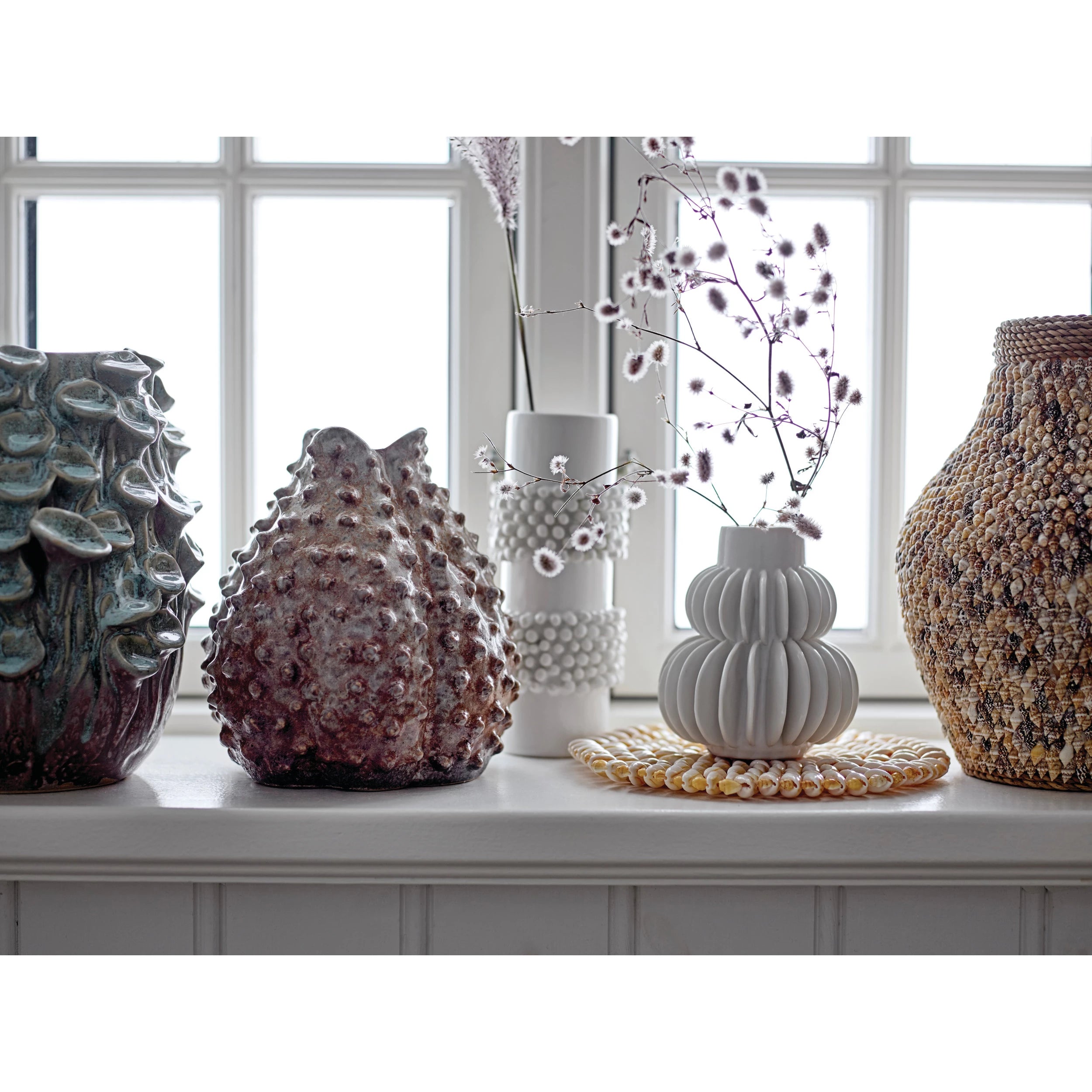 Milly White Vase