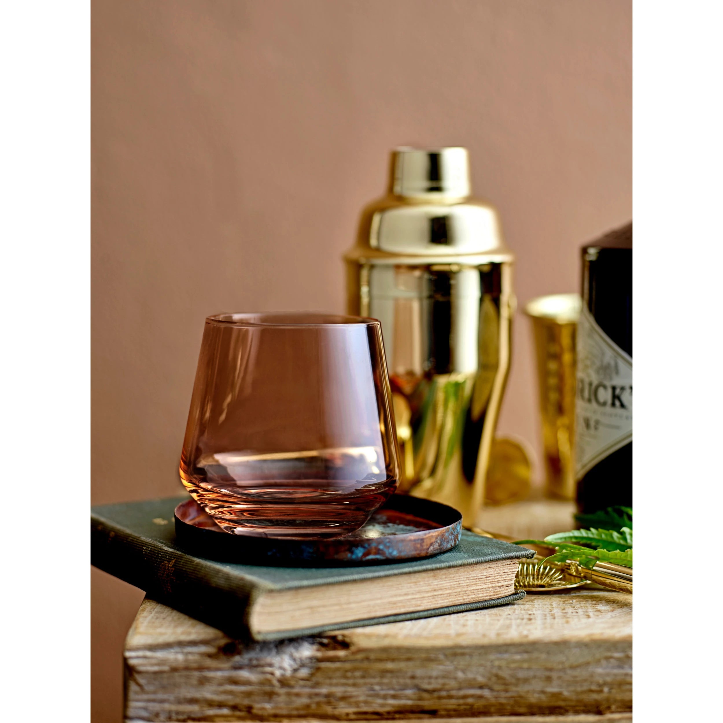 Rose Drinking Glass