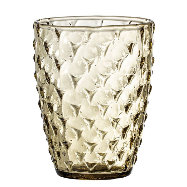 Embossed Recycled Drinking Glass