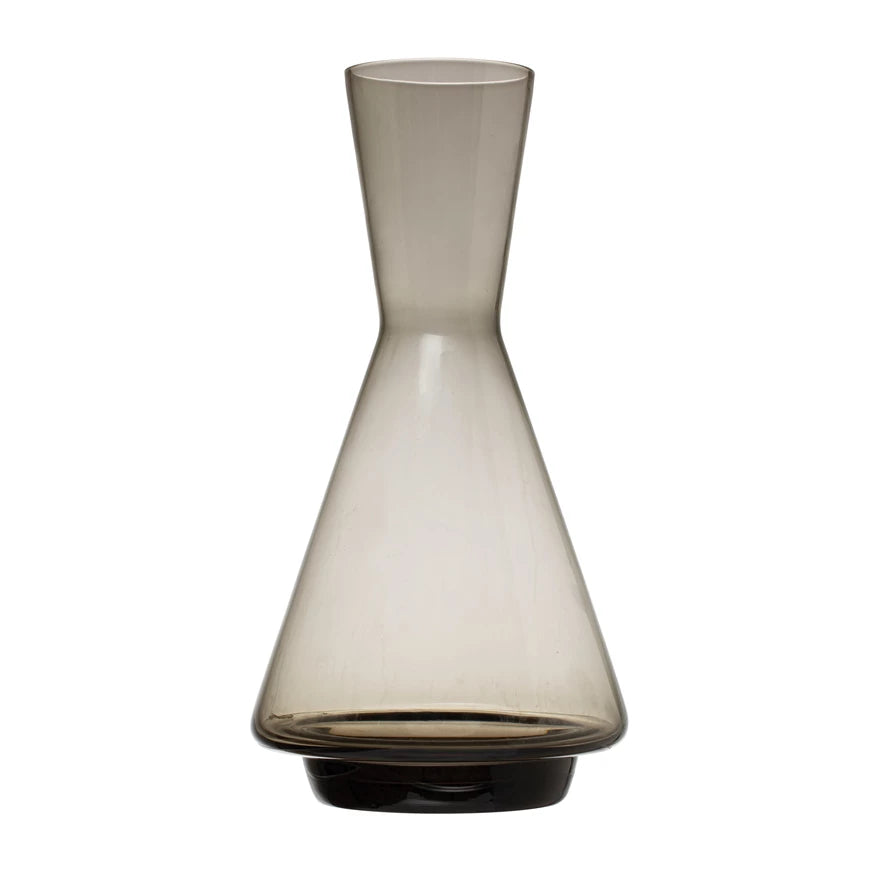 Smoke Color Glass Decanter