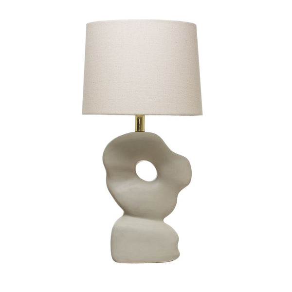 Sculpted Table Lamp