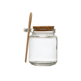 Glass Jar with Wooden Spoon