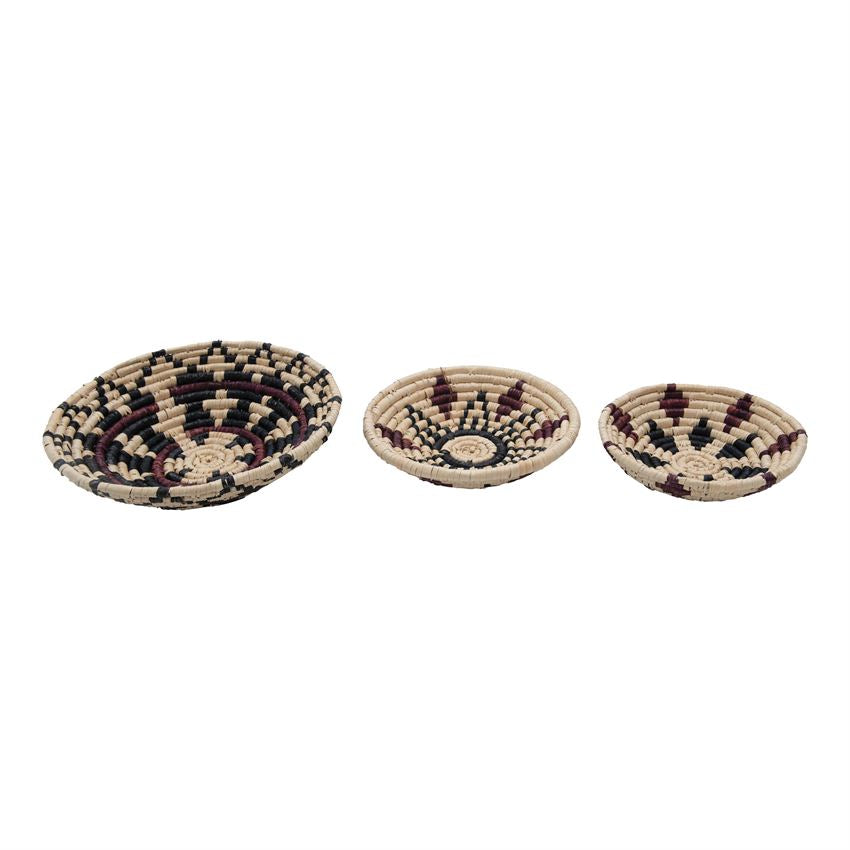 Hand-Woven Wall Baskets