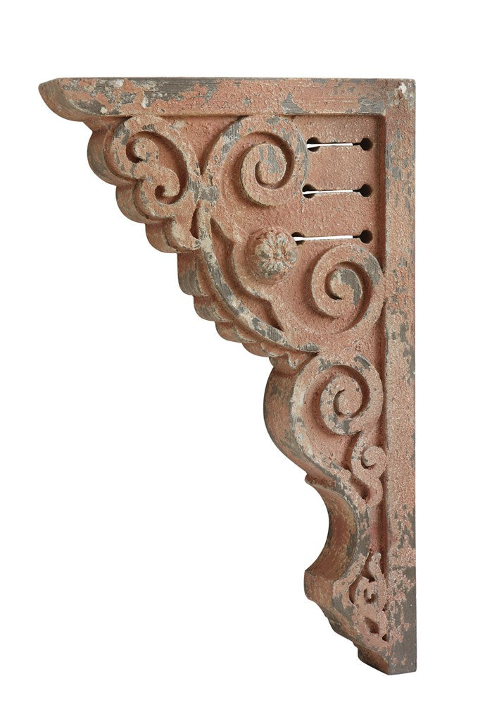 Distressed Pink Corbel