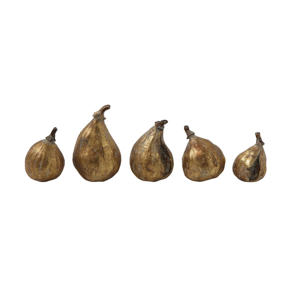 Set of Antique Gold Figs