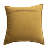 Mustard Quilted Chenille Pillow