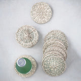 Hand-Woven Seagrass Coasters