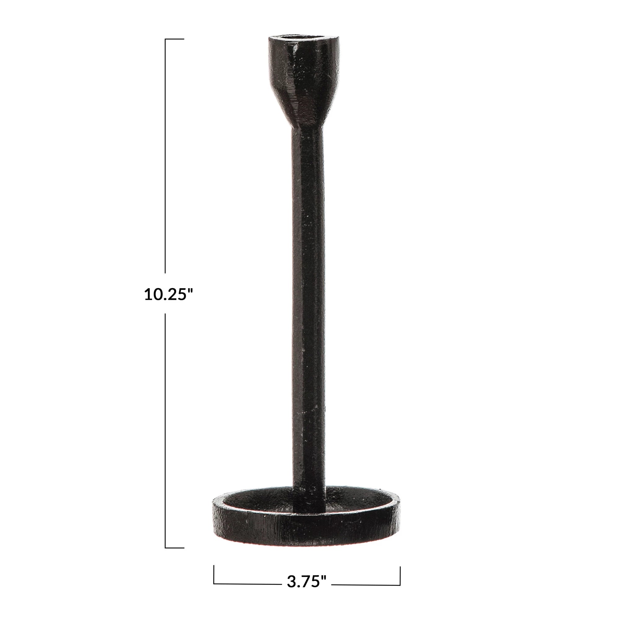 Cast Iron Taper Candle Holders