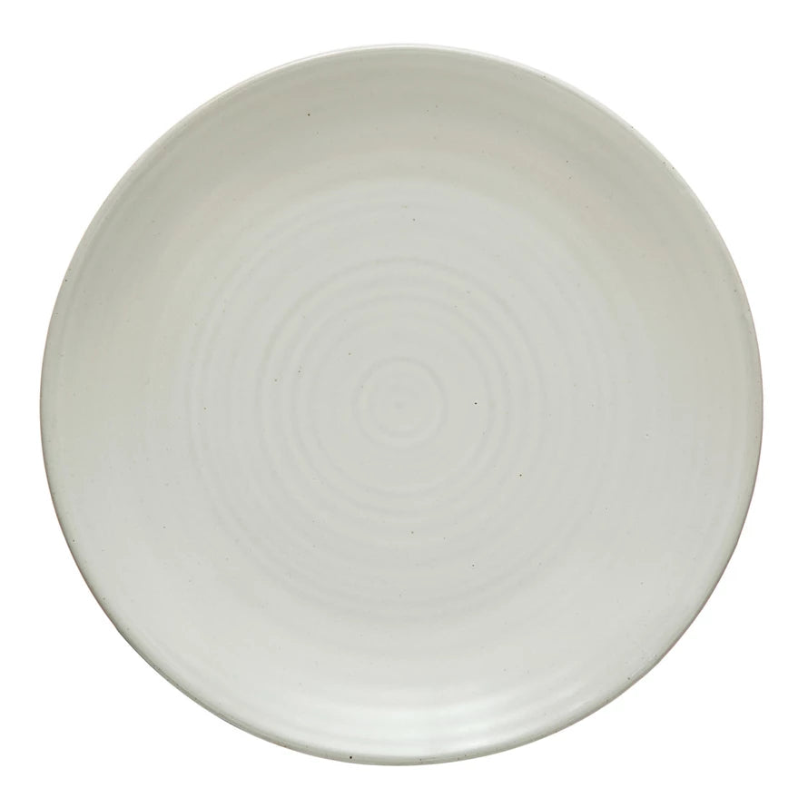Glazed Stoneware Plate