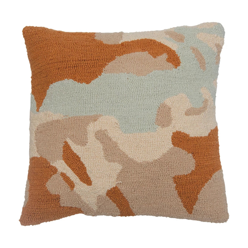 Abstract Punch Hook Pillow