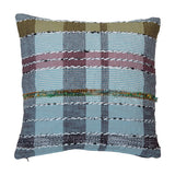 Wool Madras Plaid Pillow