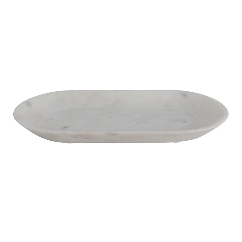 Oval Marble Tray