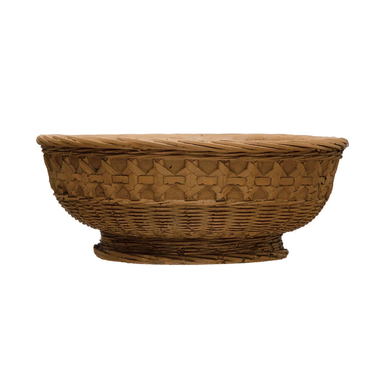 Woven Cement Bowl
