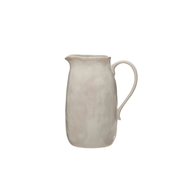 Glazed Cream Everyday Pitcher