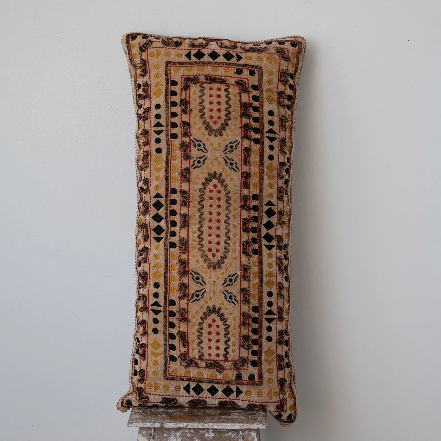 Emilia Embroidered Pillow